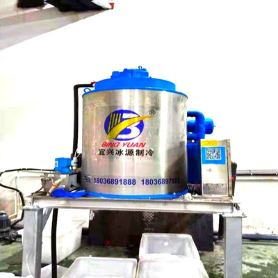 آلي 1 2 3 5 آلة صنع شرائح الثلج 10 طن 3P 380Volt 50Hz