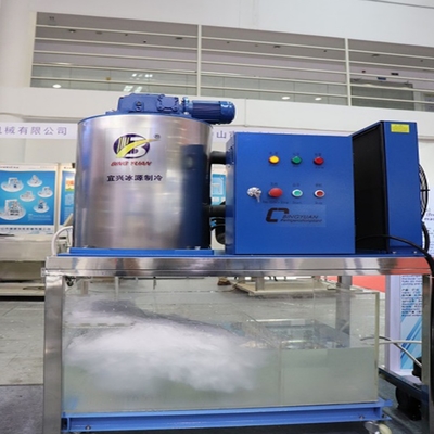 آلي 1 2 3 5 آلة صنع شرائح الثلج 10 طن 3P 380Volt 50Hz