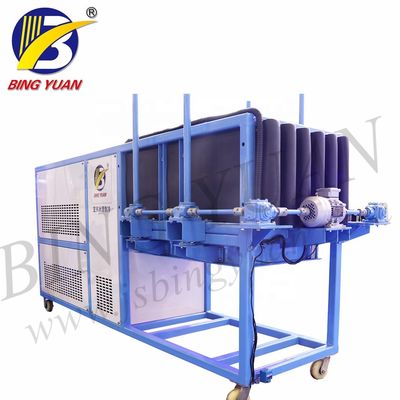 آلة صنع مكعبات الثلج الأوتوماتيكية التجارية 500KG 6KW R22