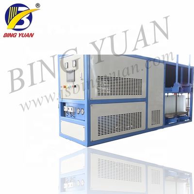 تبريد الهواء التجاري 2T 14KW آلة تصنيع قوالب الثلج الأوتوماتيكية