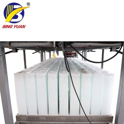 10000KG 33.98KW 380V آلة تصنيع قوالب الثلج ، صانع قوالب الثلج الشفاف