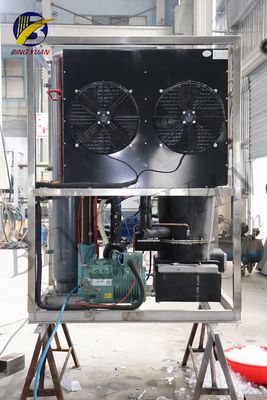 R404A 200V 35mm 1 Tonne Ice Tube Maker آلة