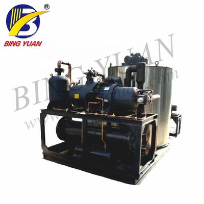 3.94KW 10 طن 220 فولت آلة صنع شرائح الثلج ، آلة صنع الثلج الثلجي