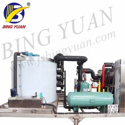 R404A 220V 3000KG آلة صنع شرائح الثلج ، آلة صنع شرائح الثلج بمياه البحر