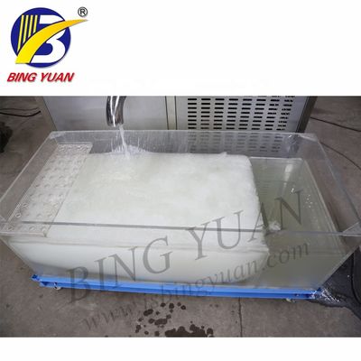 1580x850x1650mm 60 طن 220 فولت صانع الجليد قارب الصيد