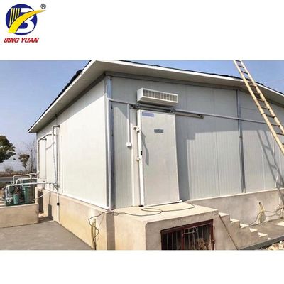 R404A 150mm الطاقة الشمسية حاوية غرفة التبريد ، غرفة تخزين الجليد الباردة