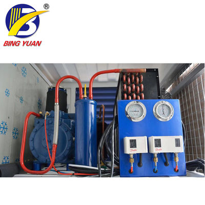 3800KG 480 Volt R404A غرفة تبريد تعمل بالطاقة الشمسية