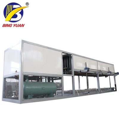10000KG 33.98KW 380V آلة تصنيع قوالب الثلج ، صانع قوالب الثلج الشفاف