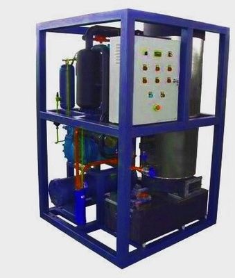 R404A 4.5KW 220 فولت 1TPD آلة صنع أنبوب الثلج